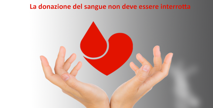 Coronavirus: la donazione del sangue non deve essere interrotta