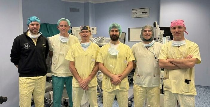 nella foto da sinistra:  Andrea Dorigotti, Renato Galli, Mauro Porta (Direttore),  Marco La Malfa, Stefano Pozzi, Emanuele Ciurlia