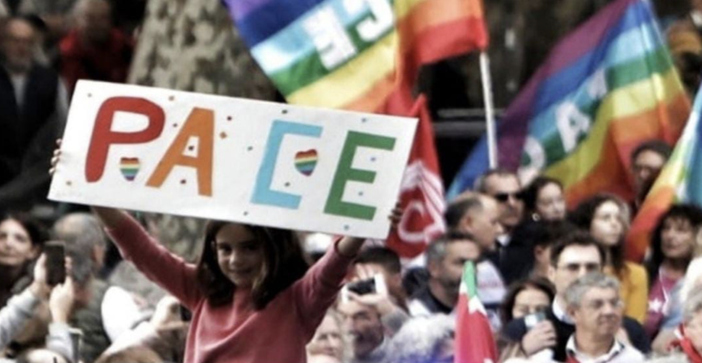 Flashmob per la pace: un segno contro la guerra