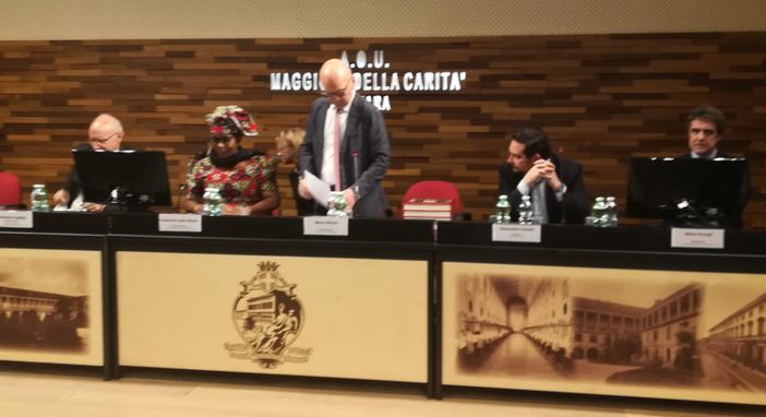 Il ministro della sanità della Repubblica del Congo in visita all’Azienda Ospedaliera Universitaria “Maggiore della Carità” di Novara