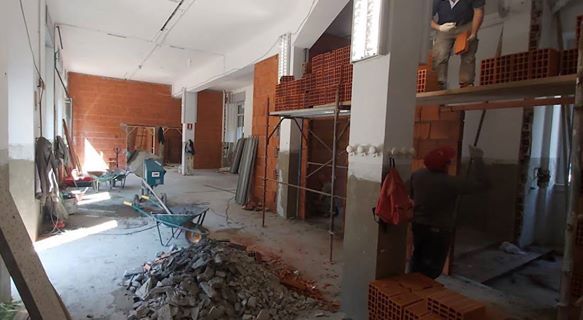 Lavori a pieno ritmo per la nuova terapia intensiva al Maggiore