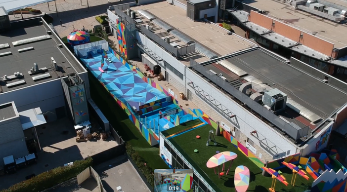 Aperto il parco ludico motorio realizzato da Kinder Ferrero all’Outlet di Vicolungo