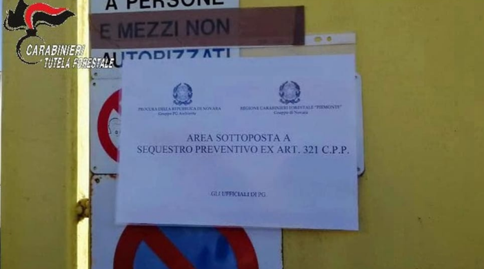 I Carabinieri Forestali sequestrano un'azienda adibita a discarica abusiva