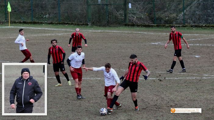 Un momento di Varzese-Omegna e nel riquadro Mauro Piemontesi Un momento di Varzese-Omegna e nel riquadro Mauro Piemontesi