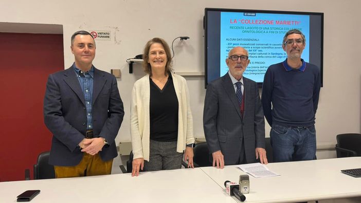 Novara, al Museo di Storia Naturale la donazione della collezione Marietti