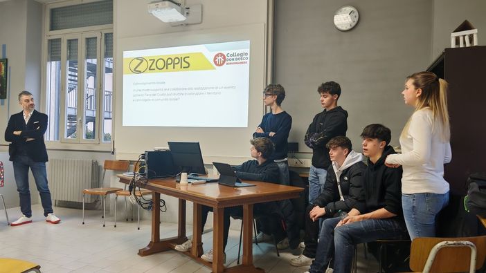 Gli studenti del Don Bosco narratori dei valori delle Società benefit alla fiera del giusto Gli studenti del Don Bosco narratori dei valori delle Società benefit alla fiera del giusto