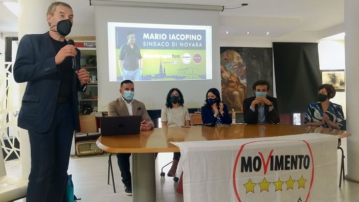 La ministra Dadone ha presenziato alla presentazione del candidato sindaco M5s Mario Iacopino La ministra Dadone ha presenziato alla presentazione del candidato sindaco M5s Mario Iacopino