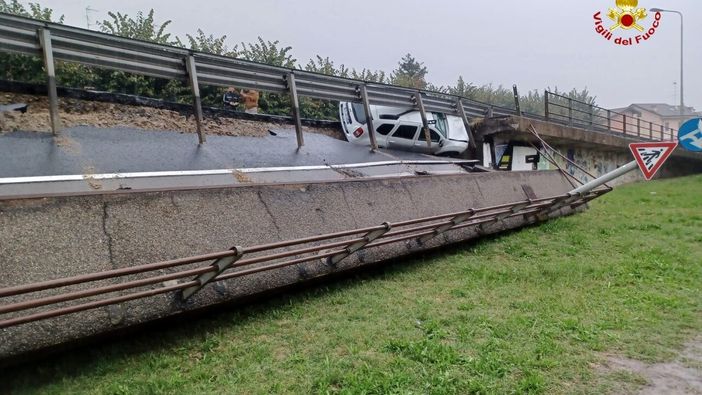 Immagine del crollo del 9 ottobre 2022 Immagine del crollo del 9 ottobre 2022