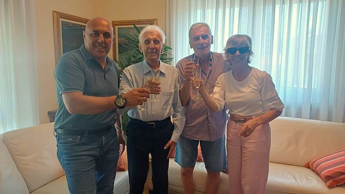Borgomanero festeggia: Zaninetti compie 100 anni, Tarantola 110 Borgomanero festeggia: Zaninetti compie 100 anni, Tarantola 110
