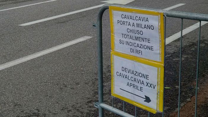 Chiusura del cavalcavia richiesta con urgenza da RFI Chiusura del cavalcavia richiesta con urgenza da RFI