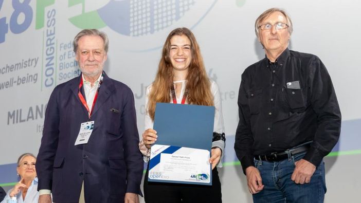 Febs 2024: la dottoressa Marianna Genta premiata a Milano per la sua ricerca Febs 2024: la dottoressa Marianna Genta premiata a Milano per la sua ricerca