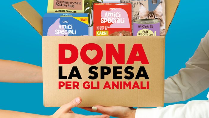 Colletta alimentare per gli animali nei negozi Nova Coop Colletta alimentare per gli animali nei negozi Nova Coop