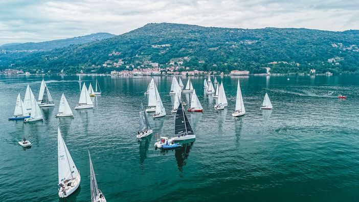 Nel Lago Maggiore la grande veleggiata di Vela Viva XV Zona