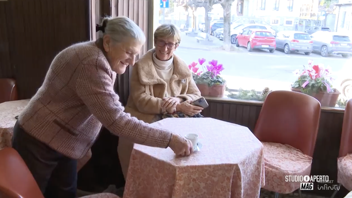 La barista più longeva d'Italia quest'anno festeggia 100 anni di cui 66 passati al bar