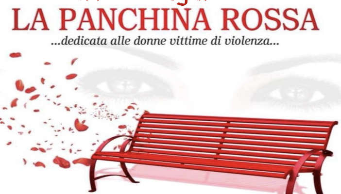 Progetto “Sono solo parole...”: inaugurazione panchina rossa in memoria di tutte le donne vittime di violenza