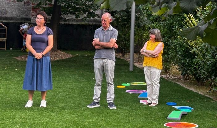 Inaugurato ill progetto "Bussola Outdoor": nuovo percorso terapeutico all'aperto per i bambini Inaugurato ill progetto "Bussola Outdoor": nuovo percorso terapeutico all'aperto per i bambini