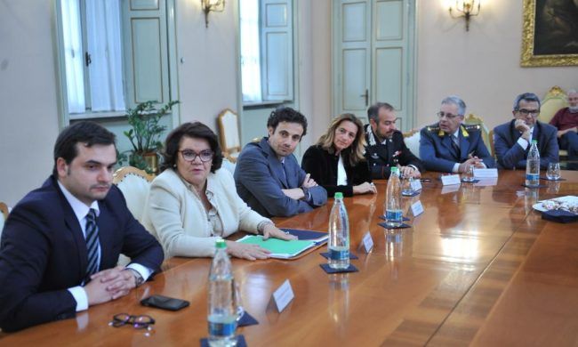 I sottosegretari Sibilia e Crippa in visita a Novara I sottosegretari Sibilia e Crippa in visita a Novara