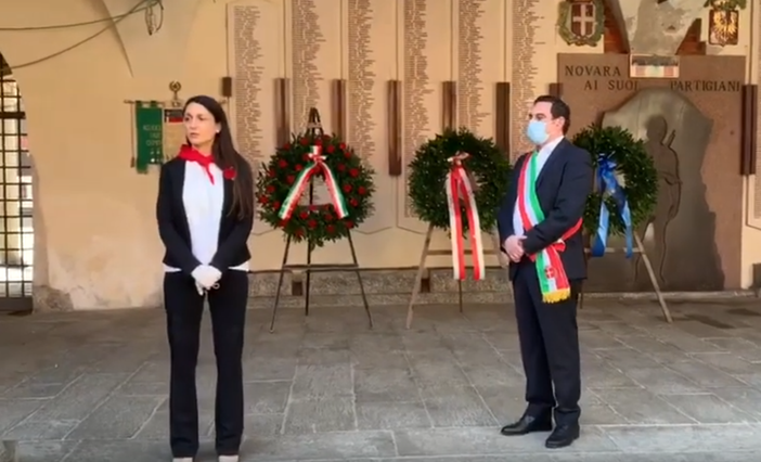 Anche a Novara la ricorrenza del 75° anniversario della Liberazione Anche a Novara la ricorrenza del 75° anniversario della Liberazione