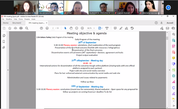 Si è concluso con un meeting internazionale il progetto"Yes volunteering"