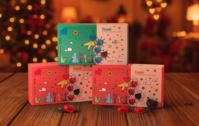 Fondazione Telethon: tutto pronto per la campagna natalizia dei Cuori di cioccolato Fondazione Telethon: tutto pronto per la campagna natalizia dei Cuori di cioccolato