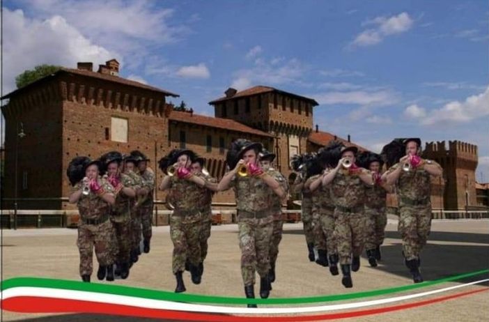 Galliate festeggia i Bersaglieri Galliate festeggia i Bersaglieri