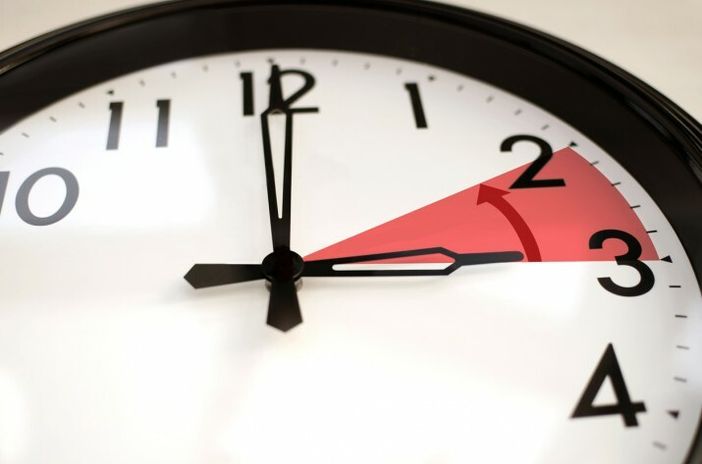 Torna l’ora solare: lancette indietro di un’ora nella notte tra il 25 e il 26 ottobre Torna l’ora solare: lancette indietro di un’ora nella notte tra il 25 e il 26 ottobre