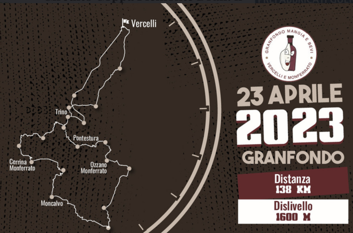 Circuito Coppa Piemonte Drali: il 23 aprile la Granfondo “Mangia e Bevi” Circuito Coppa Piemonte Drali: il 23 aprile la Granfondo “Mangia e Bevi”