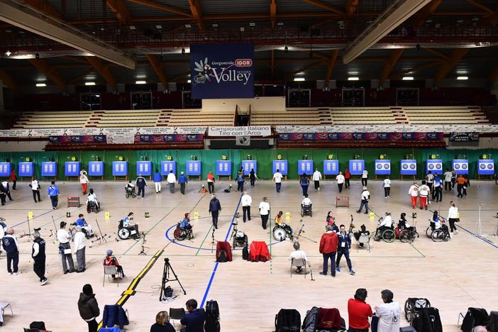 Novara ospita per il secondo anno consecutivo gli italiani indoor Para-Archery Novara ospita per il secondo anno consecutivo gli italiani indoor Para-Archery