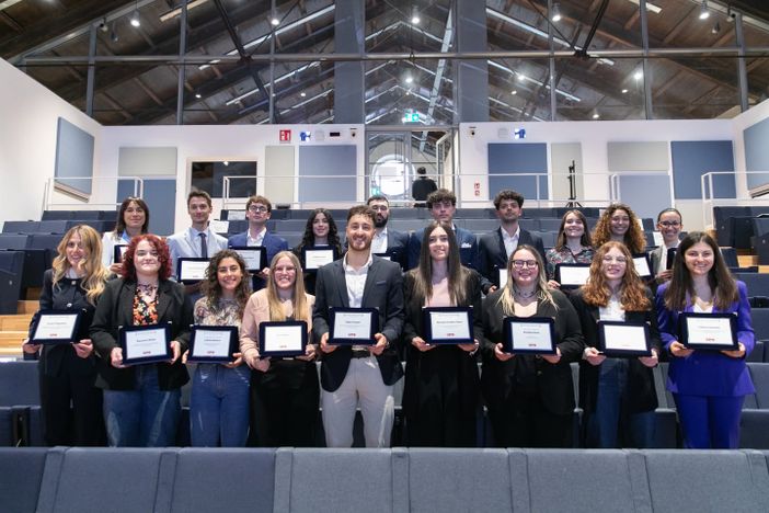 Andrea Crivelli rappresenta la Provincia di Novara alla cerimonia Upo dedicata ai migliori laureati e atleti