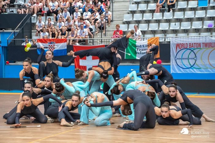 Twirling Santa Cristina sul tetto d’Europa Twirling Santa Cristina sul tetto d’Europa