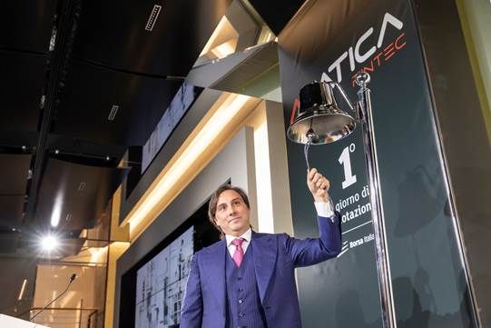 Borsa Italiana dà il benvenuto a Matica Fintec su AIM Italia