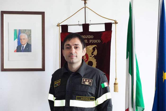 Nuovo comandante dei vigili del fuoco: e’ il piu’ giovane in italia Nuovo comandante dei vigili del fuoco: e’ il piu’ giovane in italia