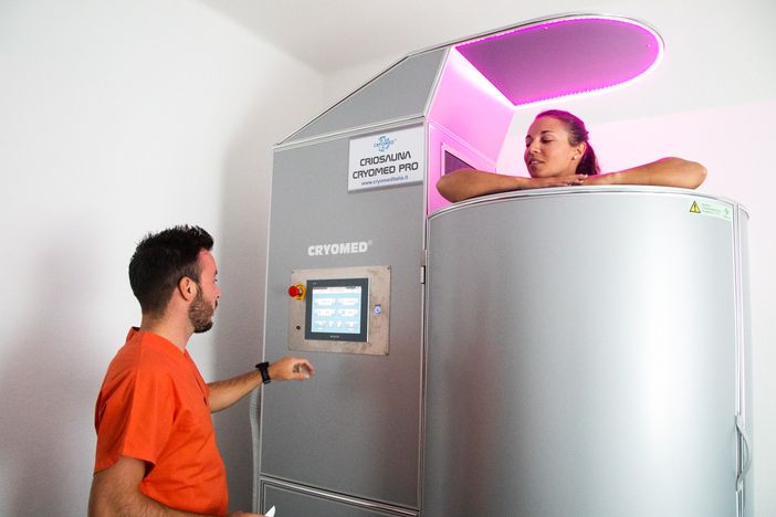 Alla scoperta del nuovo centro Cryomed, dove 'il freddo ti cura'!