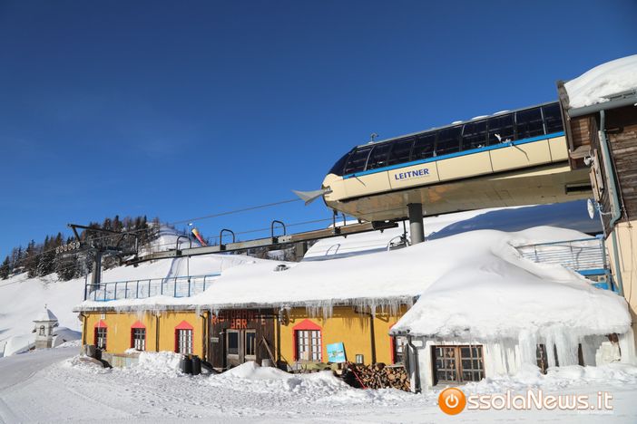 Alla Piana si scia e sembra che la legge lo consenta FOTO E VIDEO Alla Piana si scia e sembra che la legge lo consenta FOTO E VIDEO