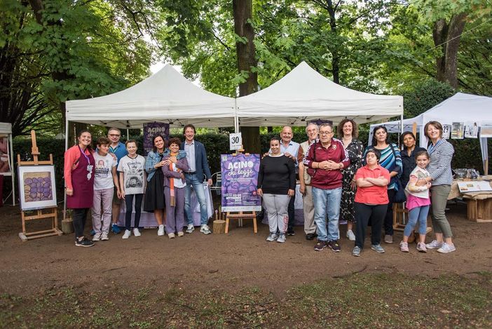 A Borgomanero &quot;Acino chi legge&quot; alla festa dell'uva