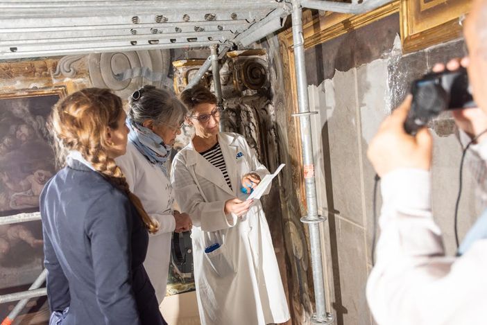 Innovativo restauro del &quot;Martirio di San Giacomo&quot;