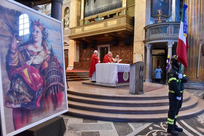 Santa Barbara: il consigliere Gigantino celebra i Vigili del Fuoco e gli artiglieri nel giorno della loro patrona Santa Barbara: il consigliere Gigantino celebra i Vigili del Fuoco e gli artiglieri nel giorno della loro patrona