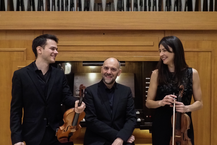 Itinerari organistici nel novarese: i musicisti del trio vicentino "L'Accordo" in concerto a Borgomanero Itinerari organistici nel novarese: i musicisti del trio vicentino "L'Accordo" in concerto a Borgomanero