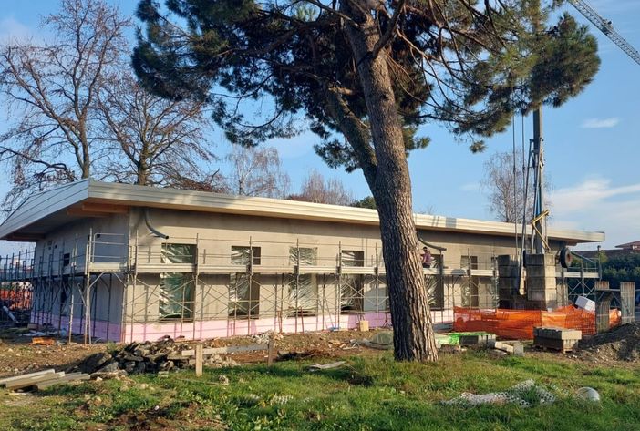 Galliate, nuovo asilo nido in via 2 Agosto: lavori a pieno ritmo Galliate, nuovo asilo nido in via 2 Agosto: lavori a pieno ritmo