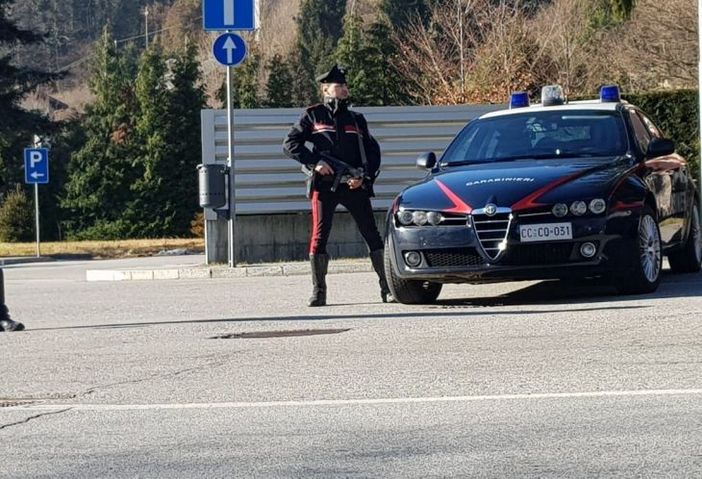 Un 45 novarese l'uomo arrestato domenica notte in Vigezzo