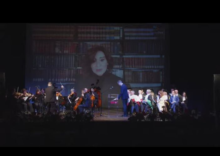 Inaugurazione del 25° anno accademico dell'Università del Piemonte Orientale con intervento del ministro Bernini.