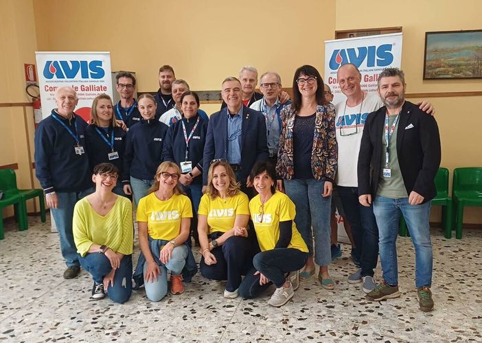 Avis Galliate, successo per la raccolta sangue: 31 donazioni