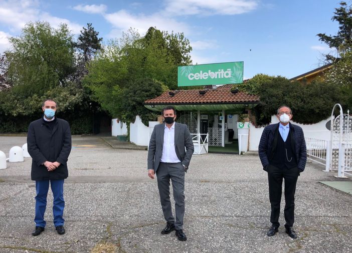 La Discoteca Celebrità è diventata il punto vaccinale di Trecate