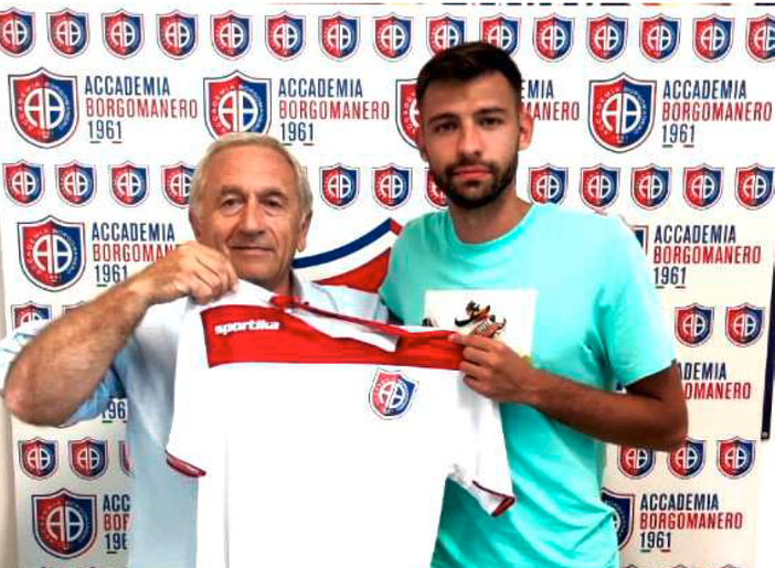 Marko Puskaric nuovo attacante dell' Accademia Borgomanero