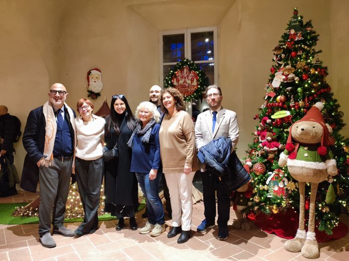 Al Castello di Novara inaugurata la Casa di Babbo Natale Al Castello di Novara inaugurata la Casa di Babbo Natale