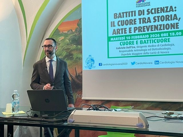 Fondazione Faraggiana, focus sul cuore con il dottor Dell’Era Fondazione Faraggiana, focus sul cuore con il dottor Dell’Era