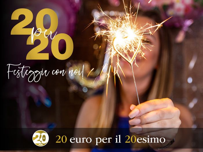 Fondazione Comunitaria Novarese festeggia i 20 anni con la campagna “20×20. Festeggia Con Noi!”