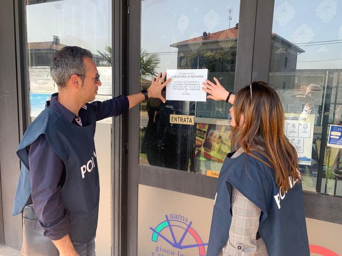 Chiusa per 5 giorni una sala VLT  di Cureggio Chiusa per 5 giorni una sala VLT  di Cureggio