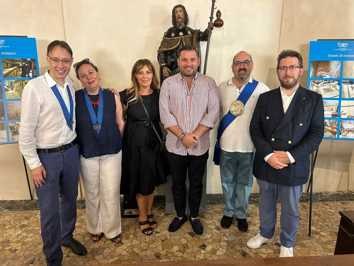Restaurata la cantoria seicentesca della chiesa di San Giovanni Decollato a Novara Restaurata la cantoria seicentesca della chiesa di San Giovanni Decollato a Novara