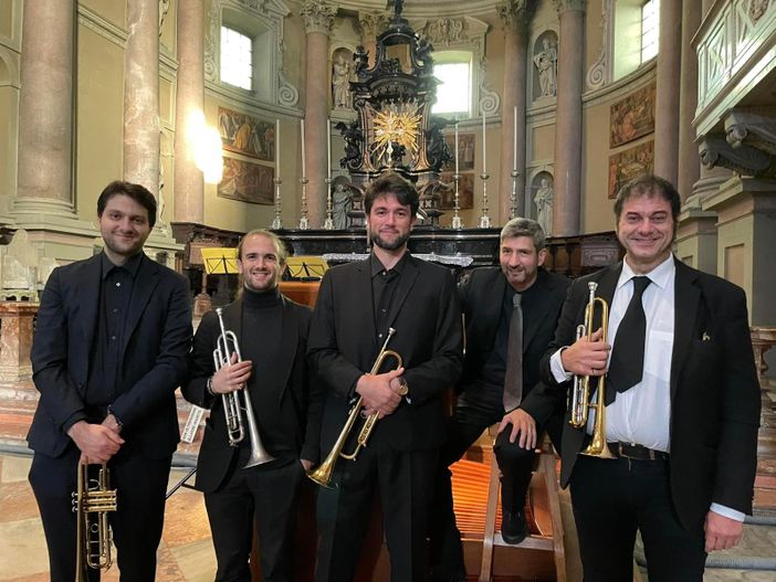 Novarien Trumpets Ensemble in concerto alla Basilica di San Gaudenzio Novarien Trumpets Ensemble in concerto alla Basilica di San Gaudenzio